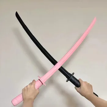 3D-печать Телескопический самурайский меч Выдвижной катана Косплей Модель оружия Снятие стресса Игрушка Гравитация Пластиковый нож Подарки для детей