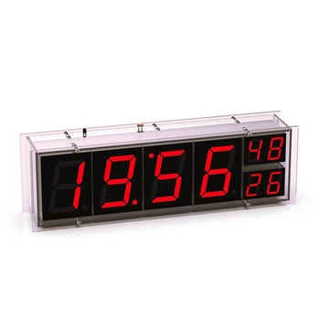 ESP8266 WIFI Clock PCB + Электронные компоненты + акриловые светодиодные точечные матричные часы КРАСНЫЙ ЗЕЛЕНЫЙ ДИСПЛЕЙ ВРЕМЕНИ