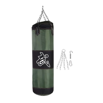 4 слоя герметичный боксерский мешок с песком устойчивый к разрывам удар ногой тренировочный удар утолщение бокс фитнес инструмент 60 см